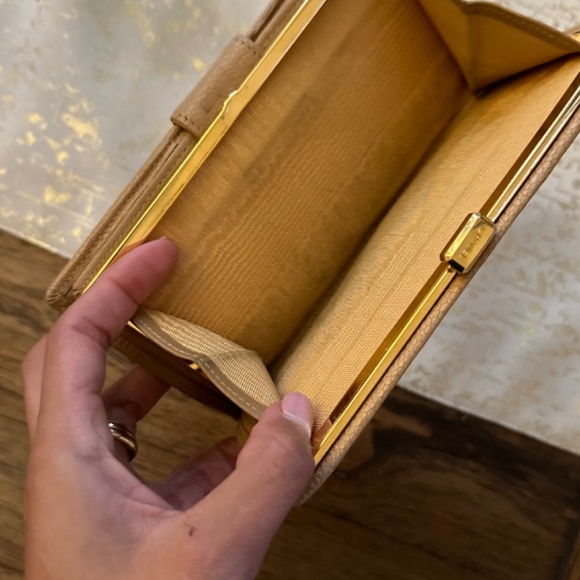 Chanel Tan Wallet w/Coin Purse - Picture 5 of 17